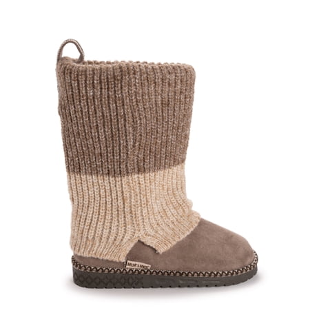 MUK LUKS Women's Jackie Faux Suede Boot (Wide Width Available)