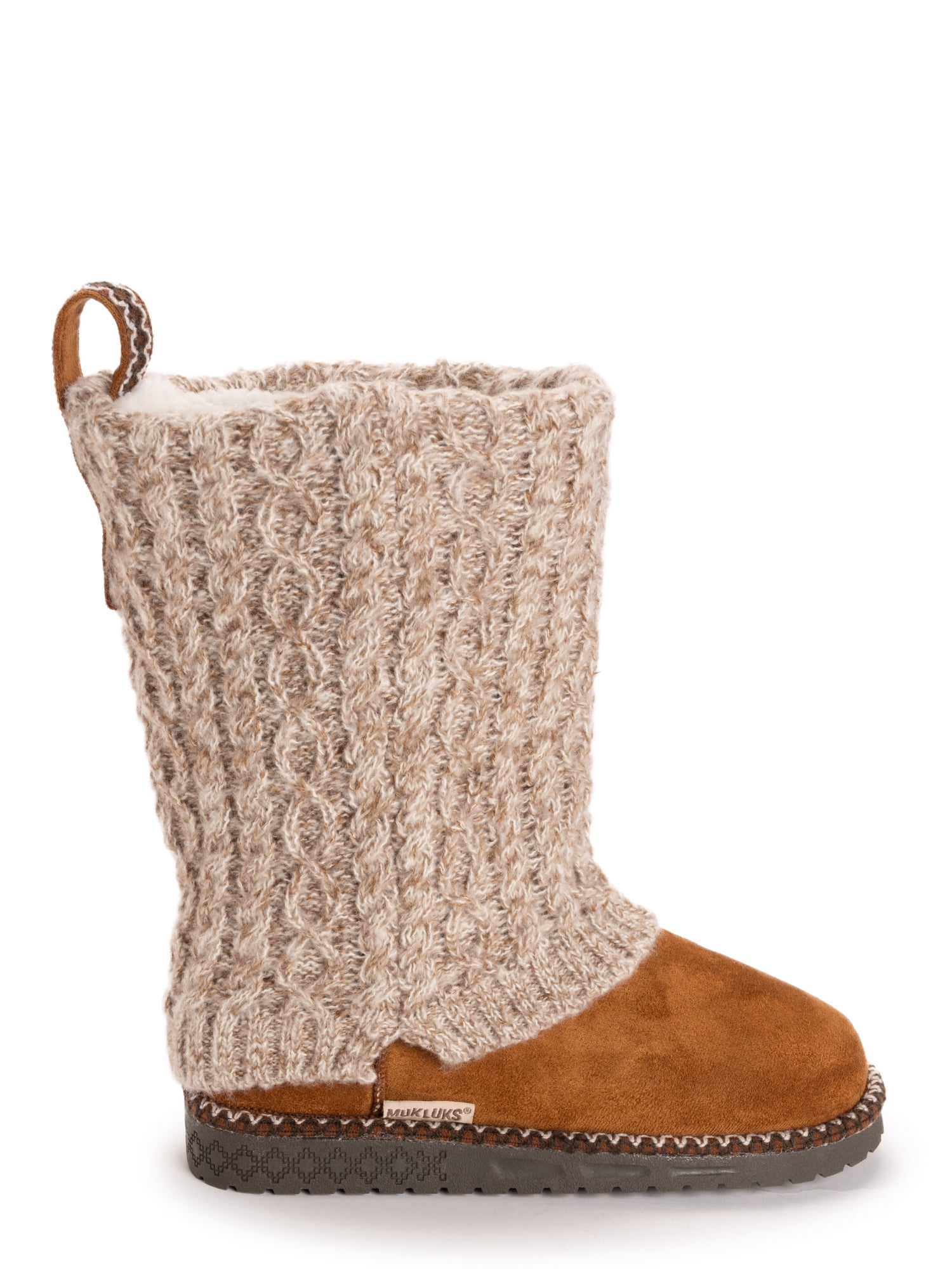 MUK LUKS Women's Jackie Faux Suede Boot (Wide Width Available)