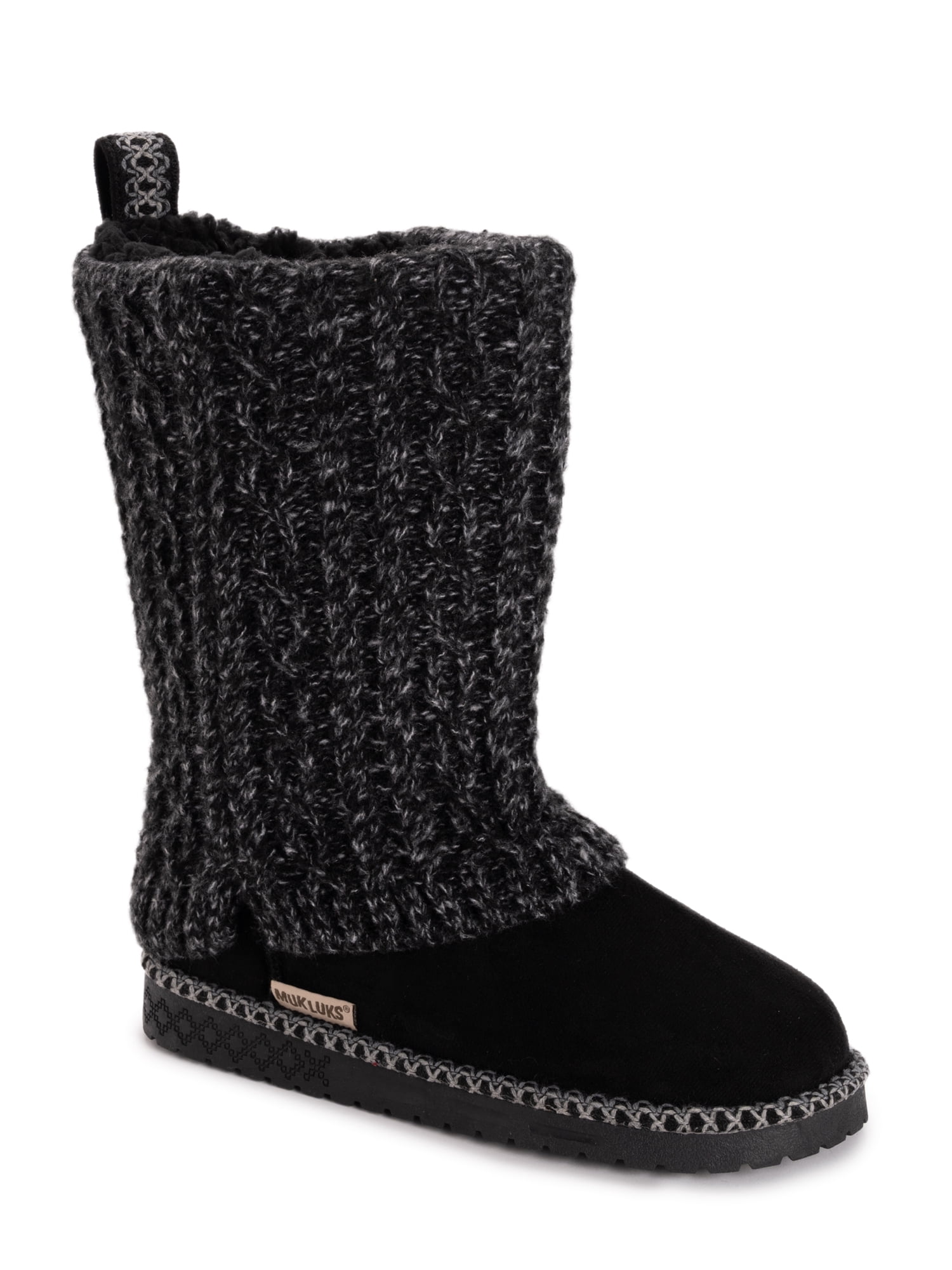 MUK LUKS Women's Jackie Faux Suede Boot (Wide Width Available)