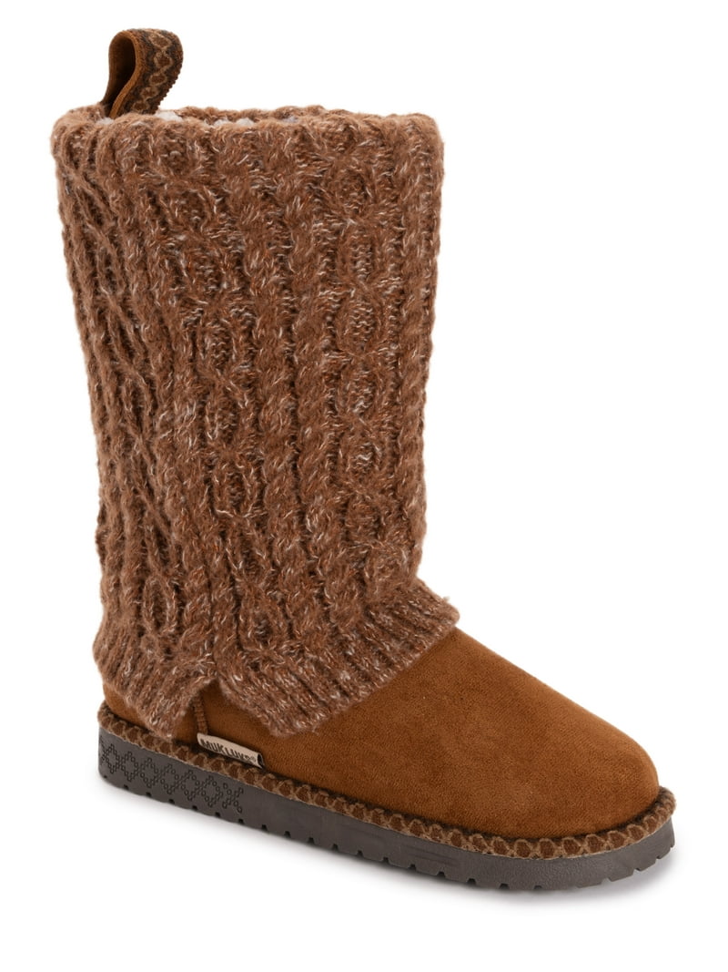 MUK LUKS Women's Jackie Boot, Wide Width Available - Walmart.com