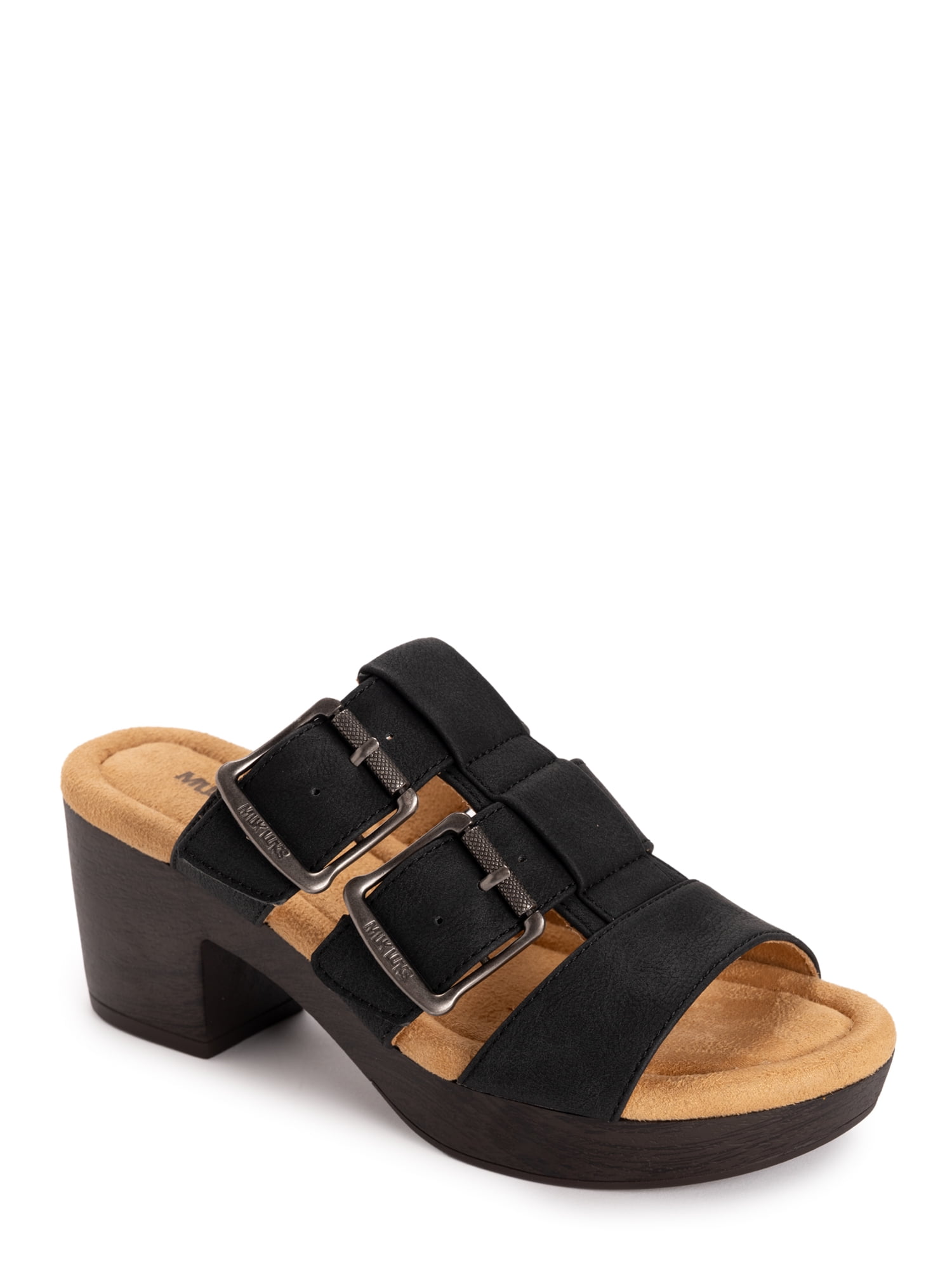 Muk Luks Women's Mira Comfort Block Heel Sandal