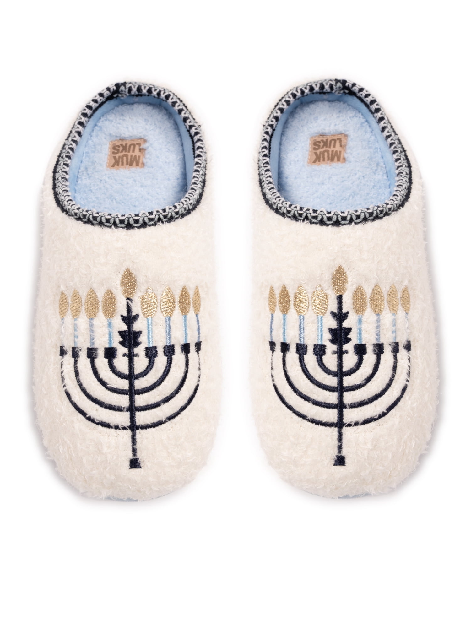 MUK LUKS Women's Cozy Holiday Clog Slipper