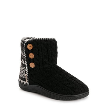 MUK LUKS Women's Sweater Slipper Booties