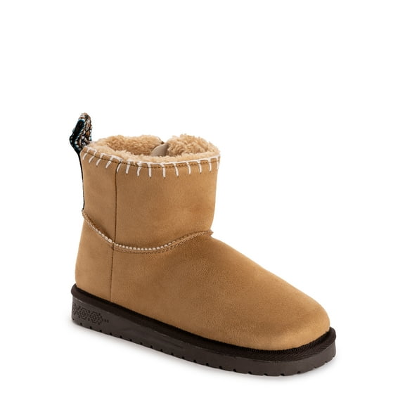 MUK LUKS Women's Truvie Bootie, Wide Width Available