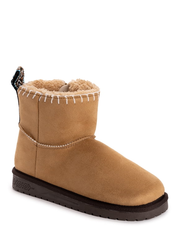 Women's Truvie Faux Suede Cozy Ankle Bootie (Wide Width Available)