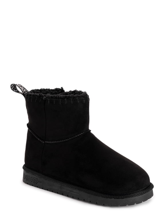 Women's Truvie Faux Suede Cozy Ankle Bootie (Wide Width Available)