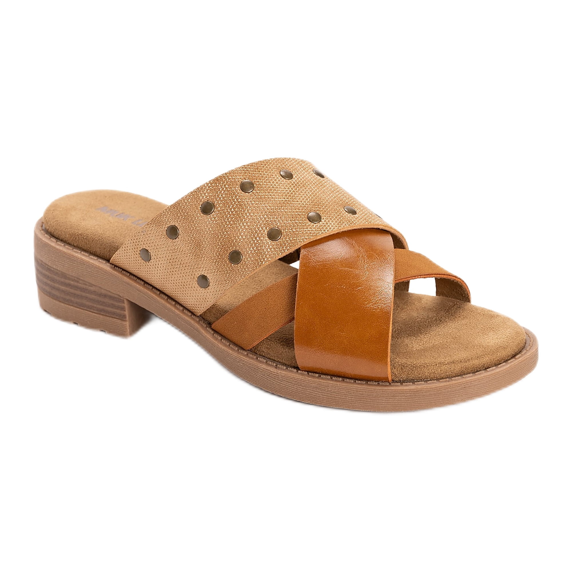 Muk Luks Women's Venizia Studded Comfort Sandals