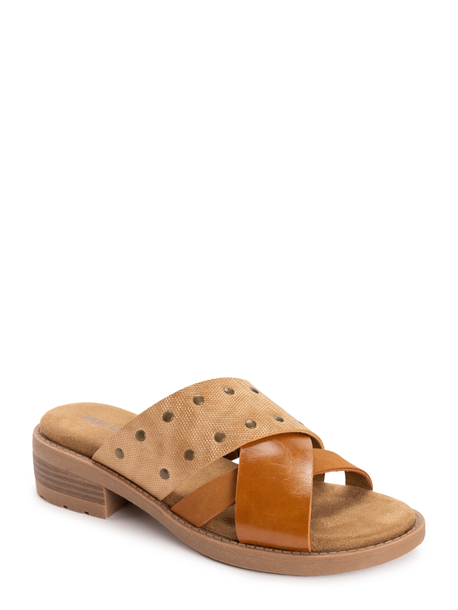Muk Luks Women's Venizia Studded Comfort Sandals