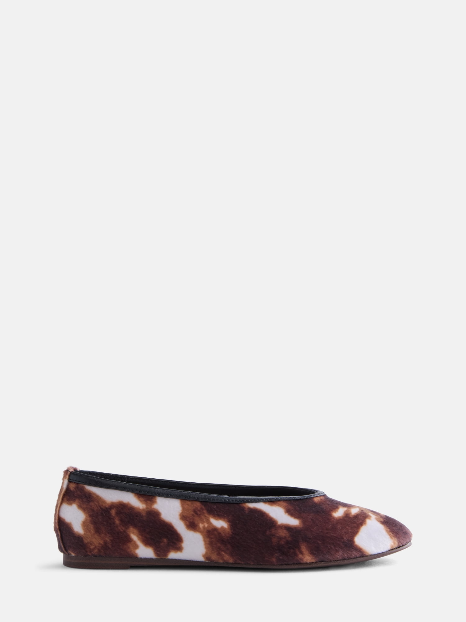 Madden NYC Women's Cow Print Ballet Flats