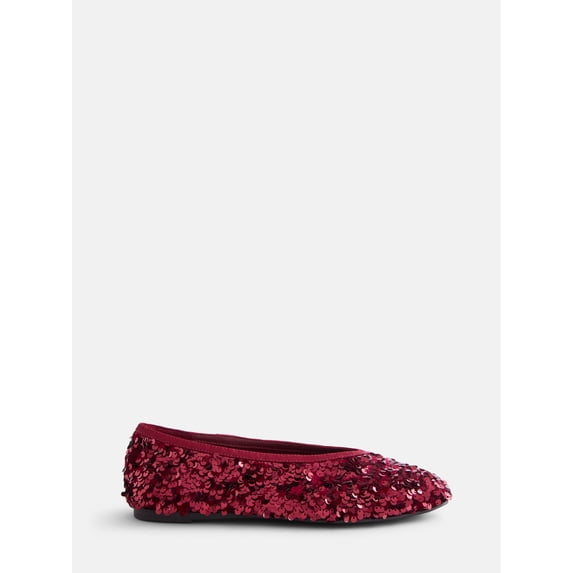 Madden NYC Women's Sequined Ballet Flats