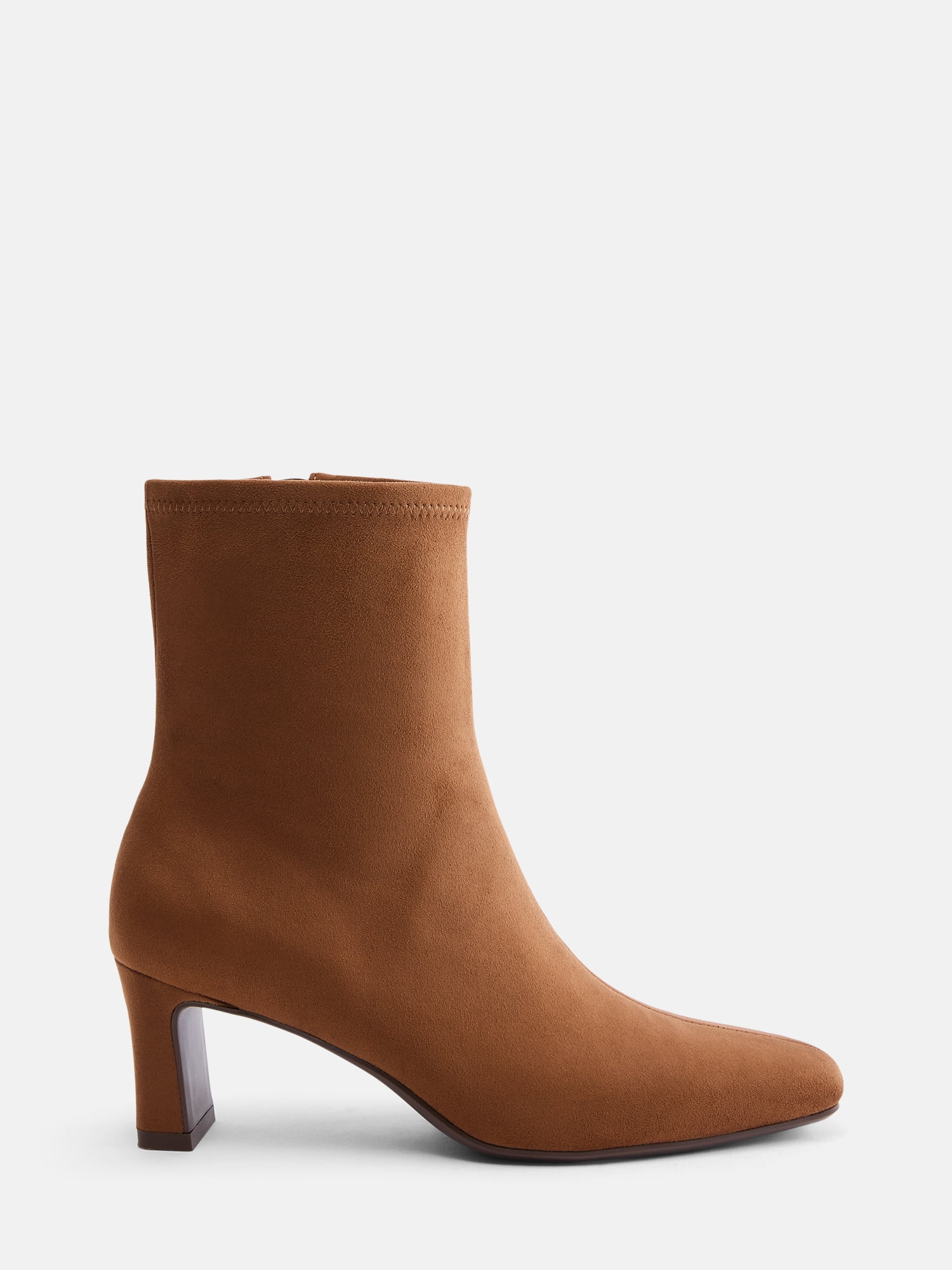 Madden NYC Women's Faux Suede Heeled Booties