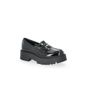 Madden NYC Womens Platform Lug Sole Coin Loafers