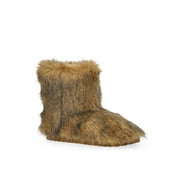 MADDEN NYC Womens Faux Fur Winter Booties