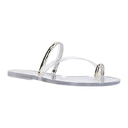 Women's Toe Ring Jelly Slide Sandals
