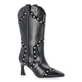thumbnail image 1 of Madden NYC Women's Studded Heeled Western Boots, 1 of 6