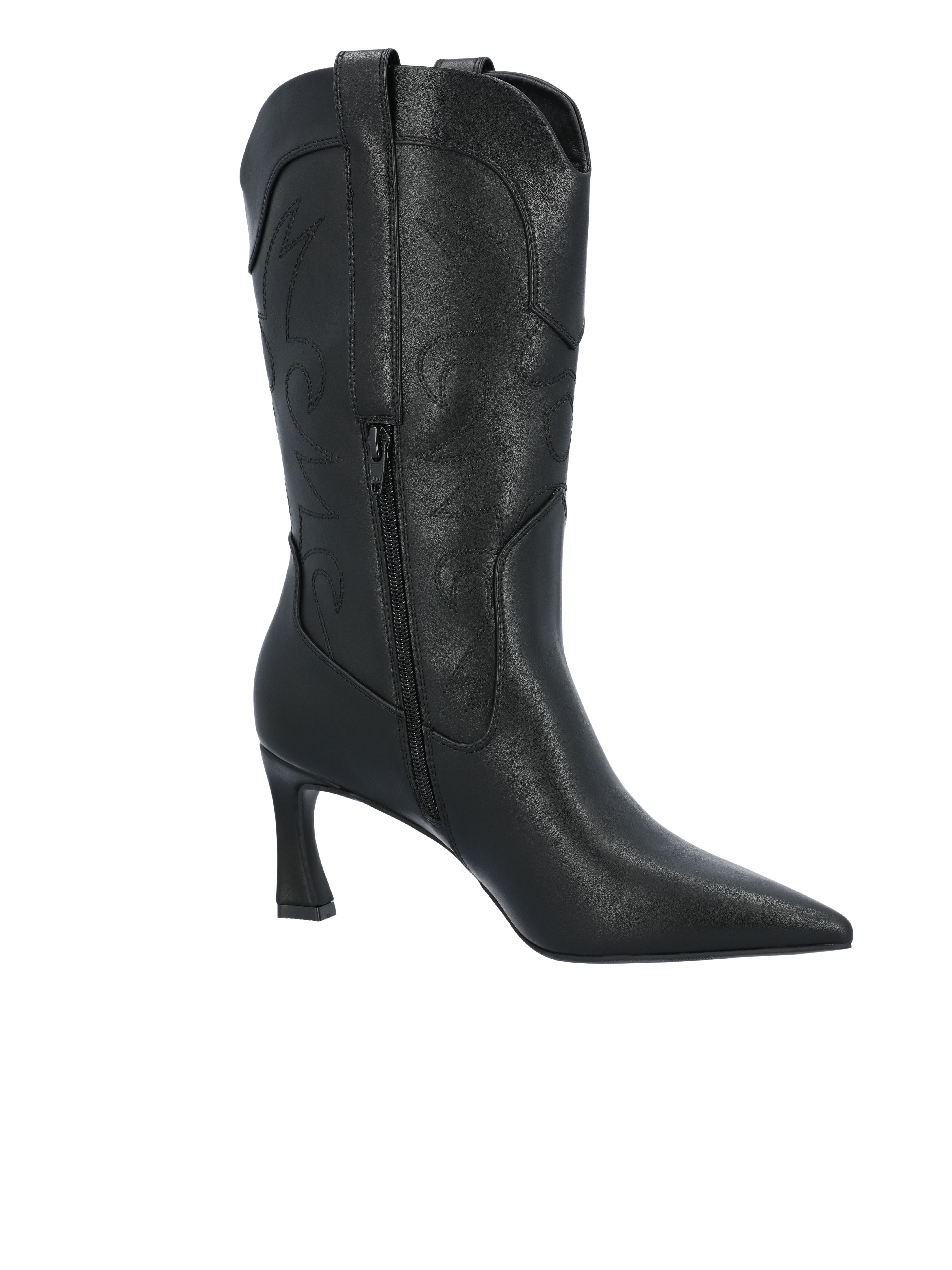Madden NYC Women's Faux Suede Heeled Western Booties, Sizes 6-11