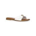 thumbnail image 1 of Madden NYC Women's Ruched Slide Sandals, 1 of 6