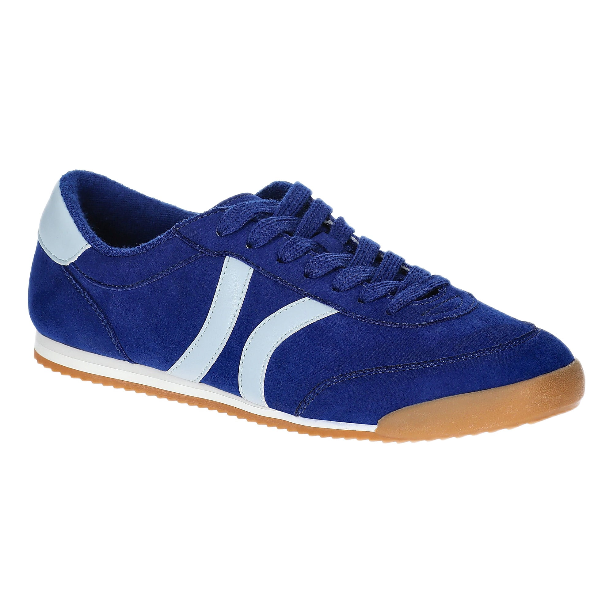 Madden NYC Women's Gum Sole Lace-up Low Sneakers