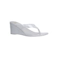 thumbnail image 1 of Madden NYC Women's Lucite Thong Sandals, 1 of 6