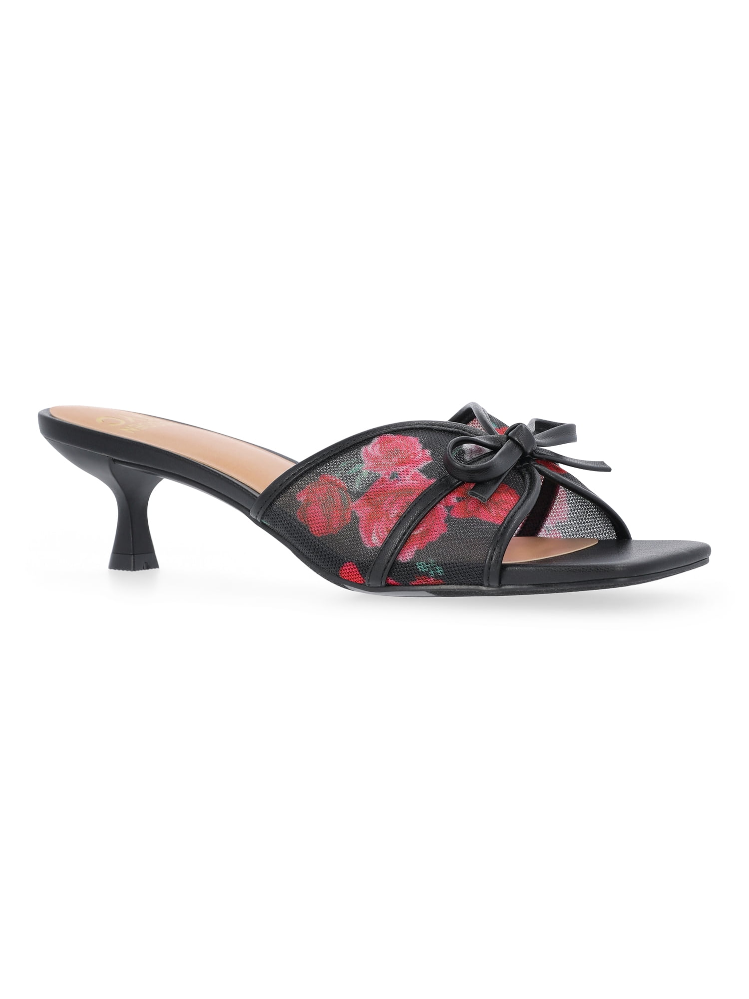 Madden NYC Women's Mesh Bow Heels