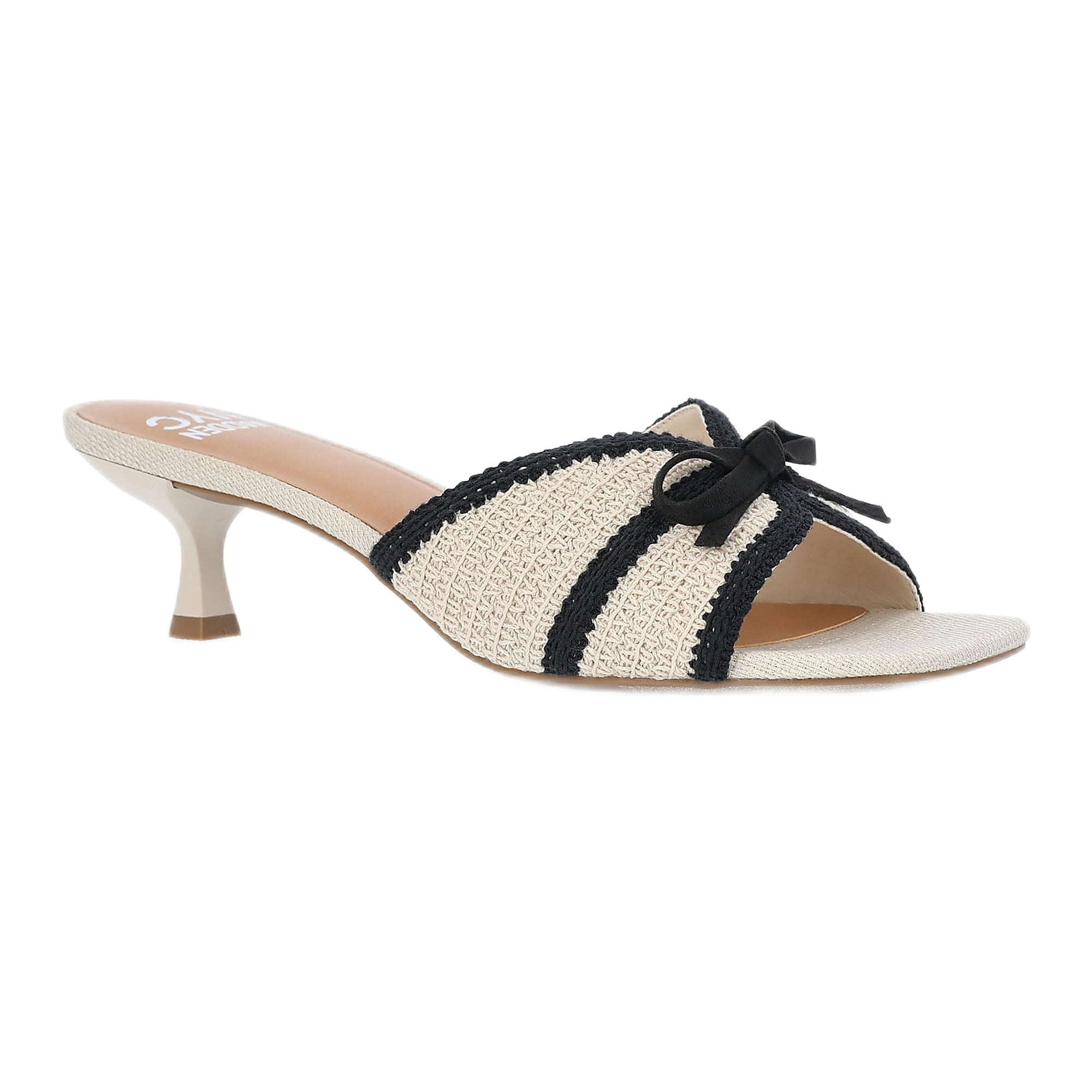 Madden NYC Women's Mesh Bow Heels
