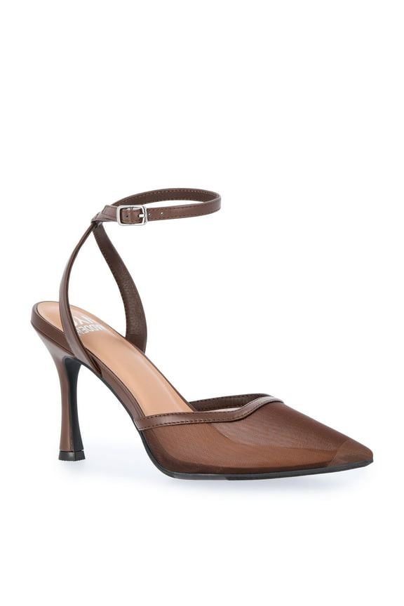 Women's Mesh Pointed Toe Heels
