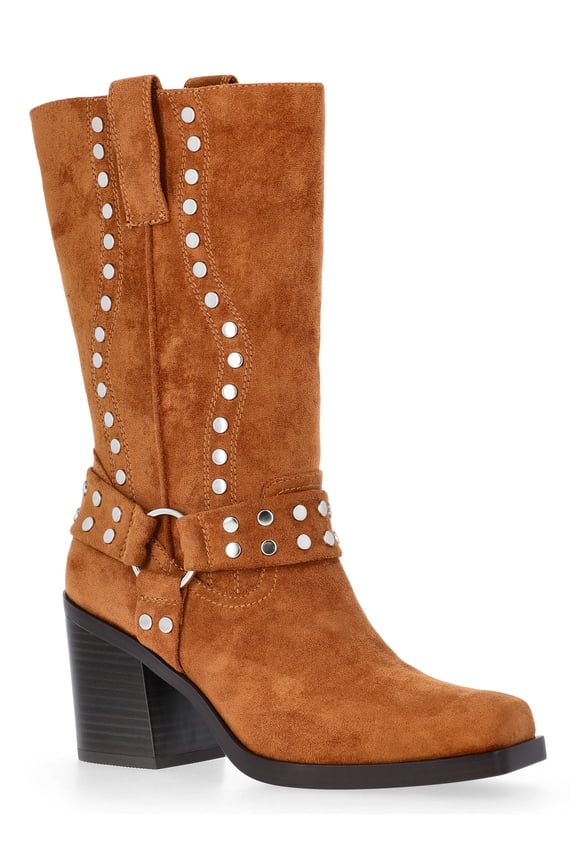 Women's Moto Western Boots