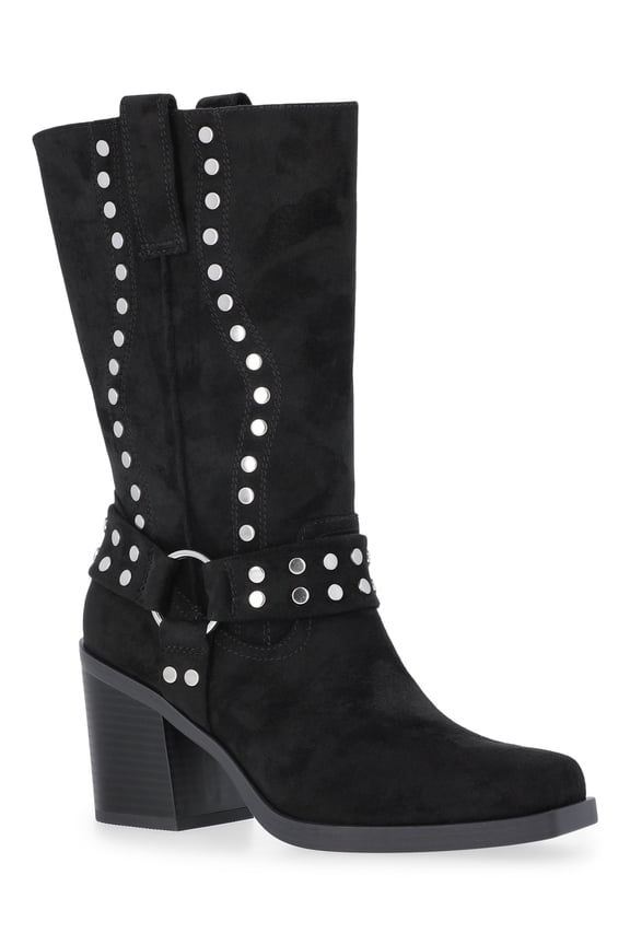 Women's Moto Western Boots