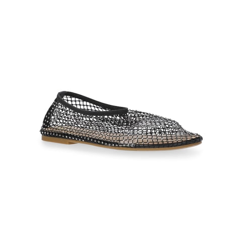 Women's Studded Mesh Flat Shoes