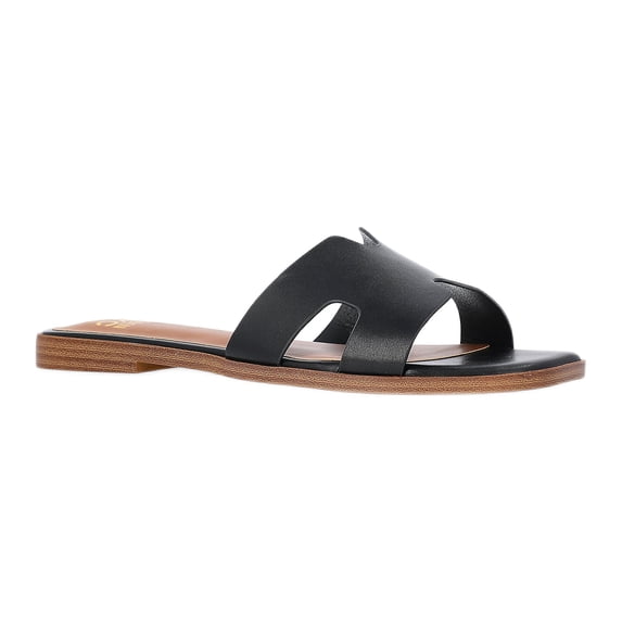 Madden NYC Women's Faux Leather Slide Sandals