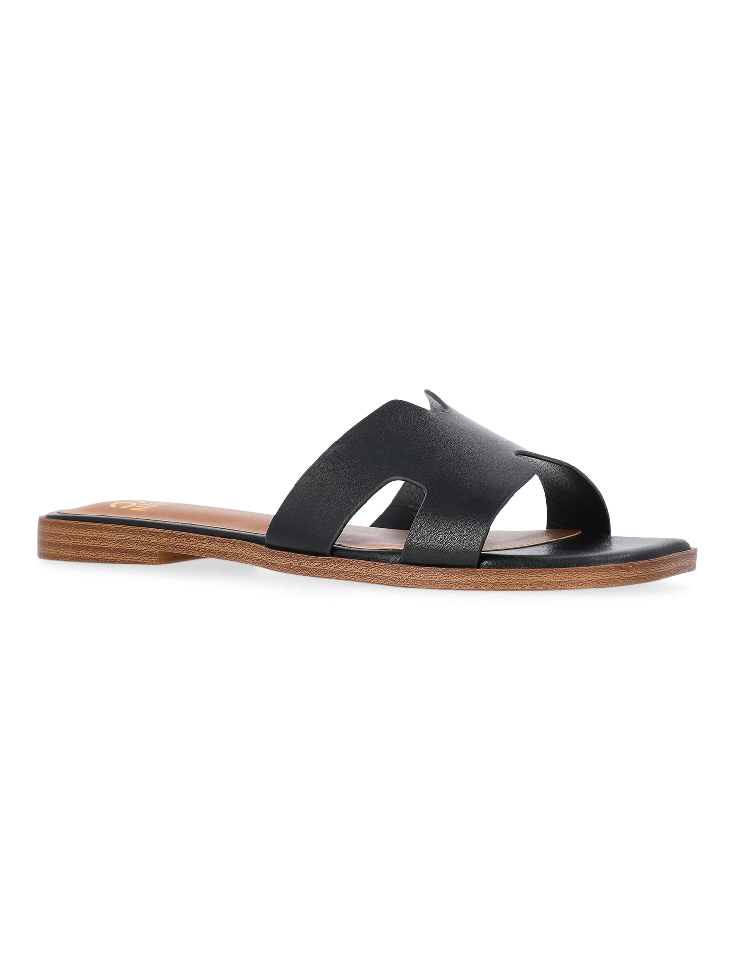 W MNYC Women’s Slide Sandals – Lightweight Summer Slip-On