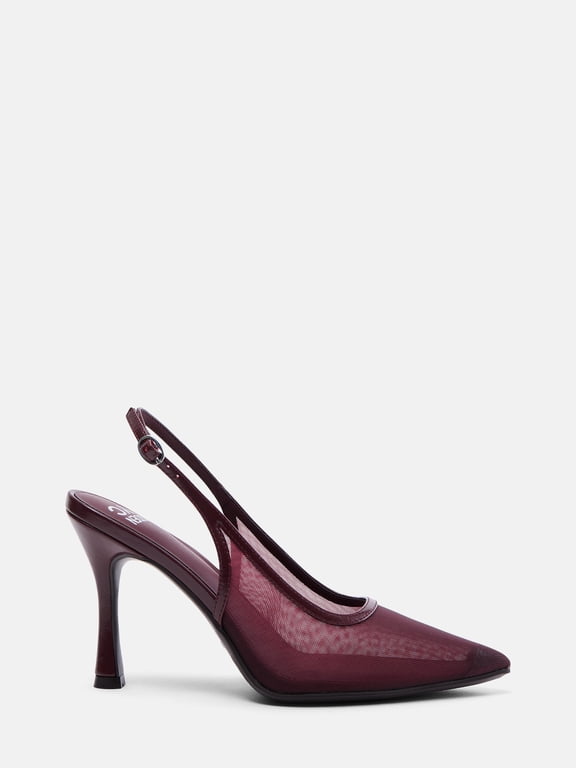 Women's Slingback Mesh Heels