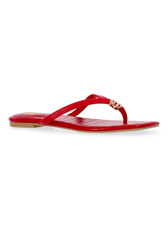 Women's Square Flip Flops