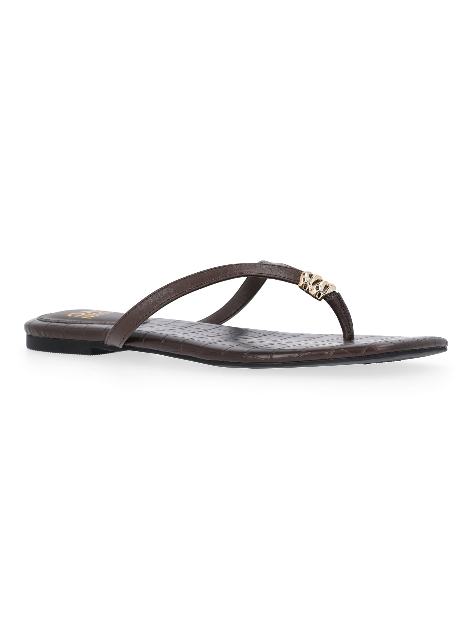 Madden NYC Women's Square Flip Flops