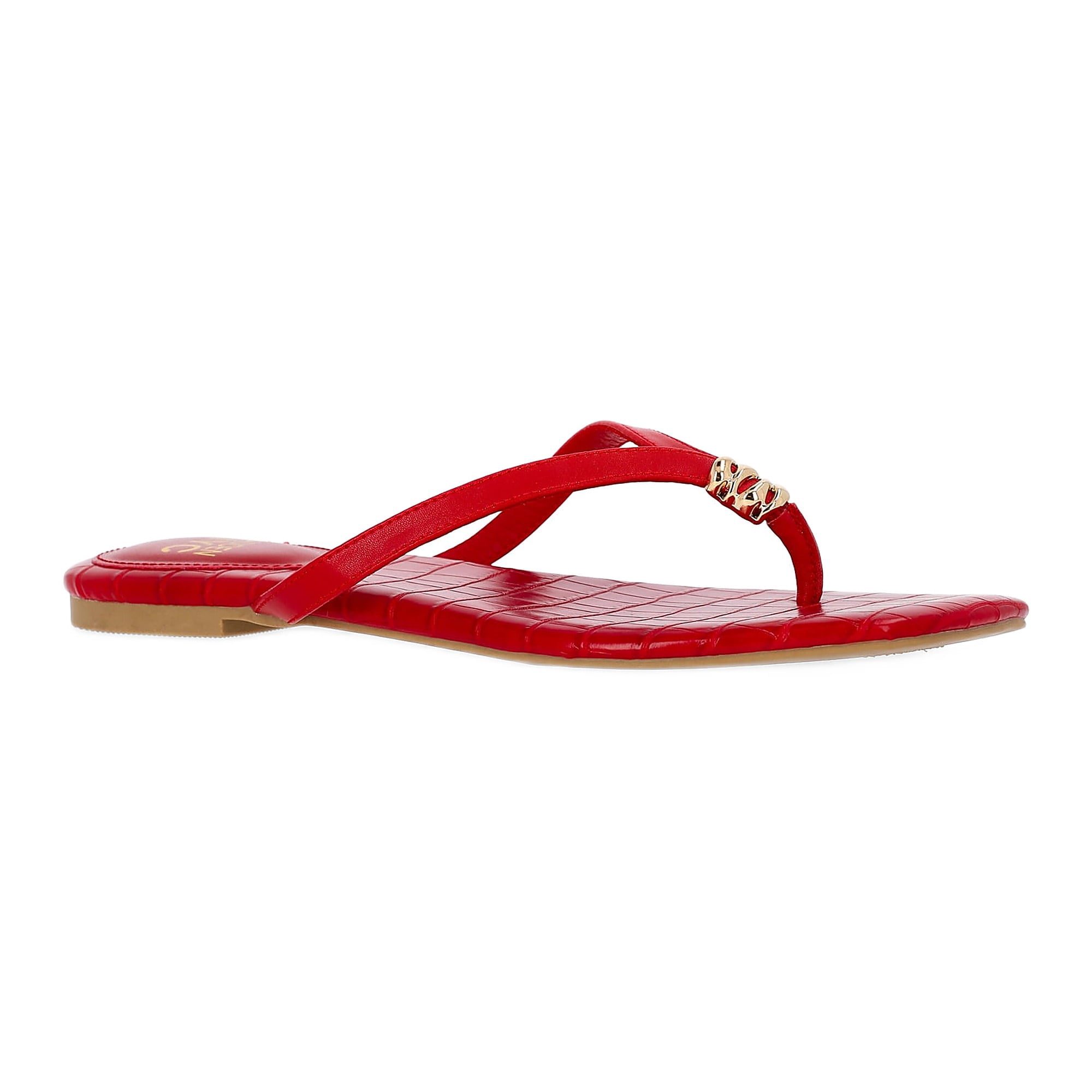 Madden NYC Women's Square Flip Flops