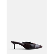 Madden NYC Womens Studded Mule Heels