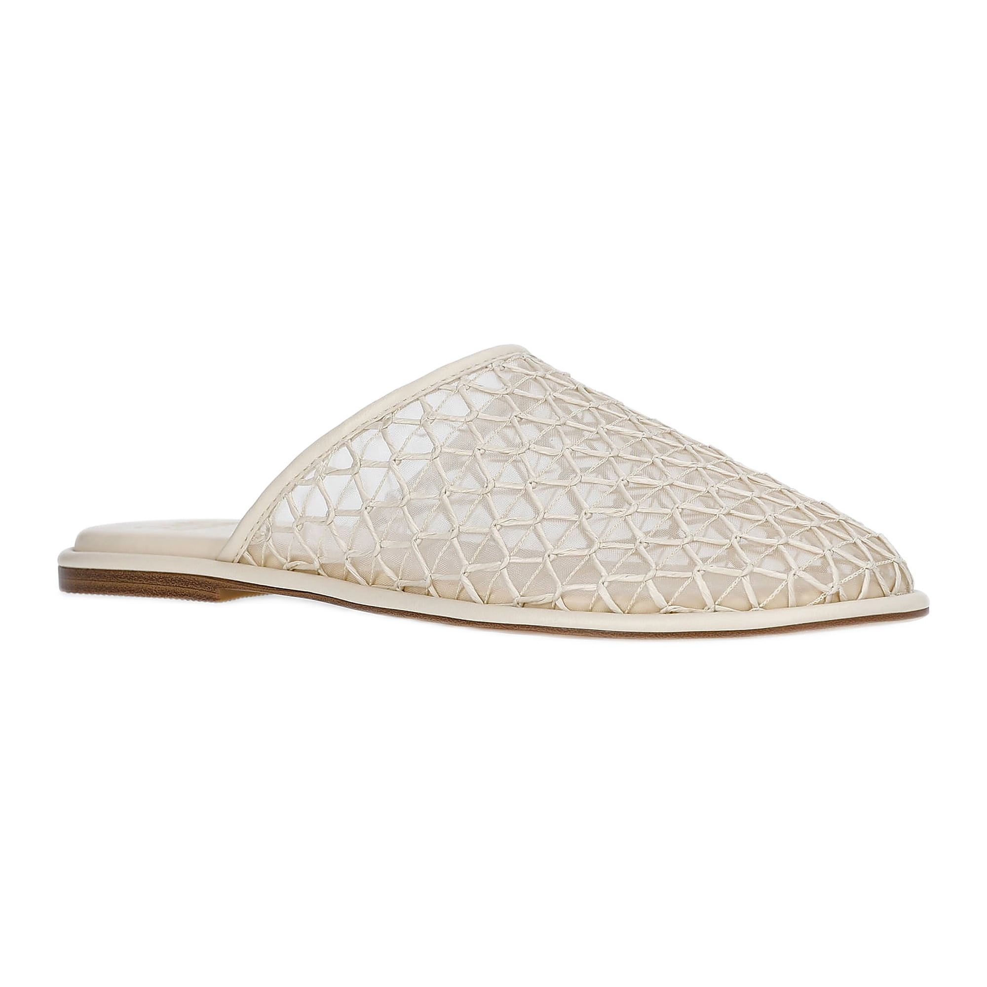 Madden NYC Women's Woven Mesh Mule Flats