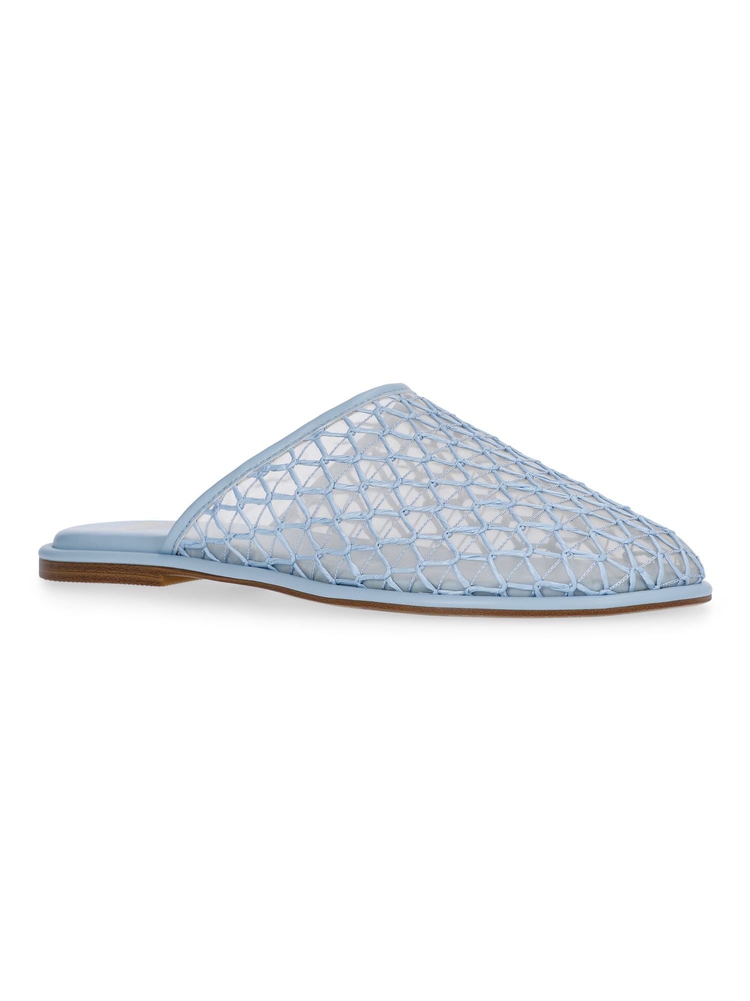 Madden NYC Women's Woven Mesh Mule Flats