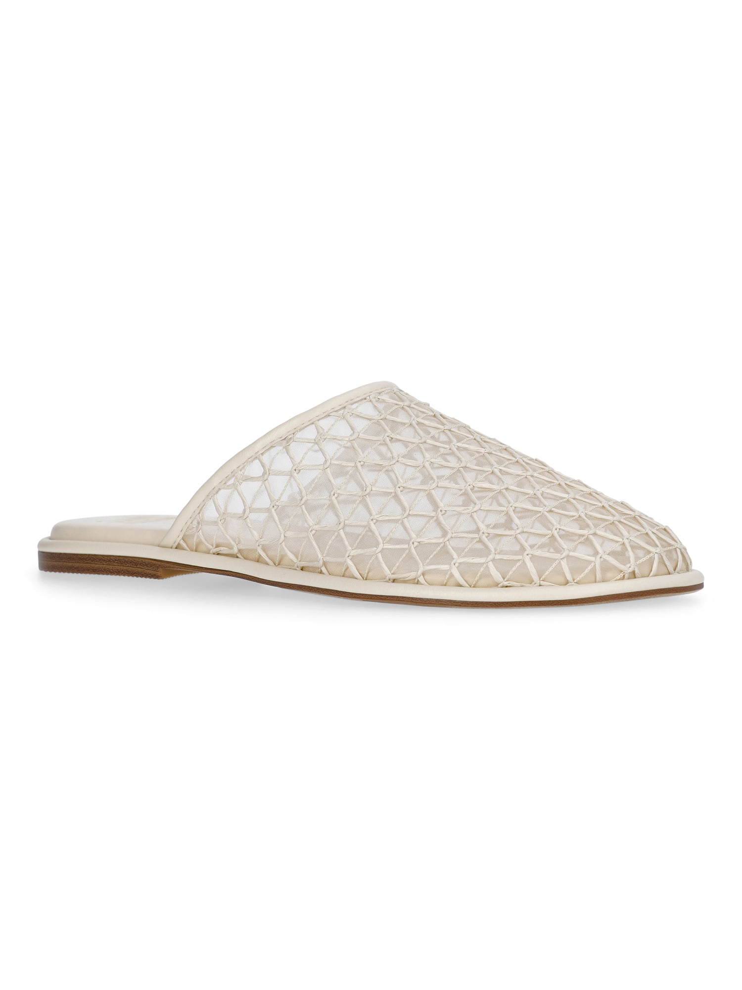 Madden NYC Women's Woven Mesh Mule Flats
