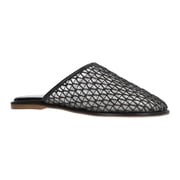 Women's Woven Mesh Mule Flats