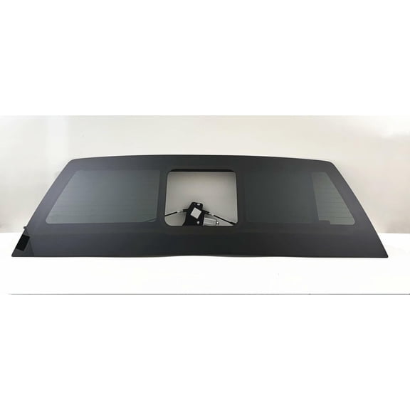 W/ Motor Heated Sliding Back Window Glass Back Power Slider Compatible with Ford F250 / F350 / F450 / F550 Pickup 2017-2025 Models