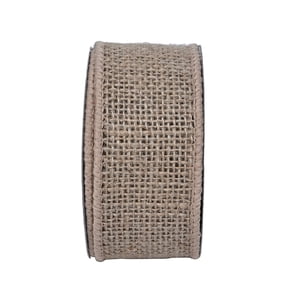 Gwen Studios 1.5" Natural Burlap Ribbon, 3 yards