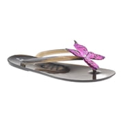 Butterly Applique Jelly Sandal