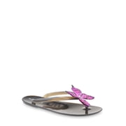 Butterly Applique Jelly Sandal