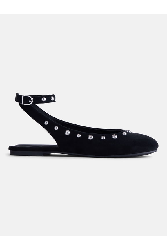 Women’s Faux Suede Ankle Ballet Flats