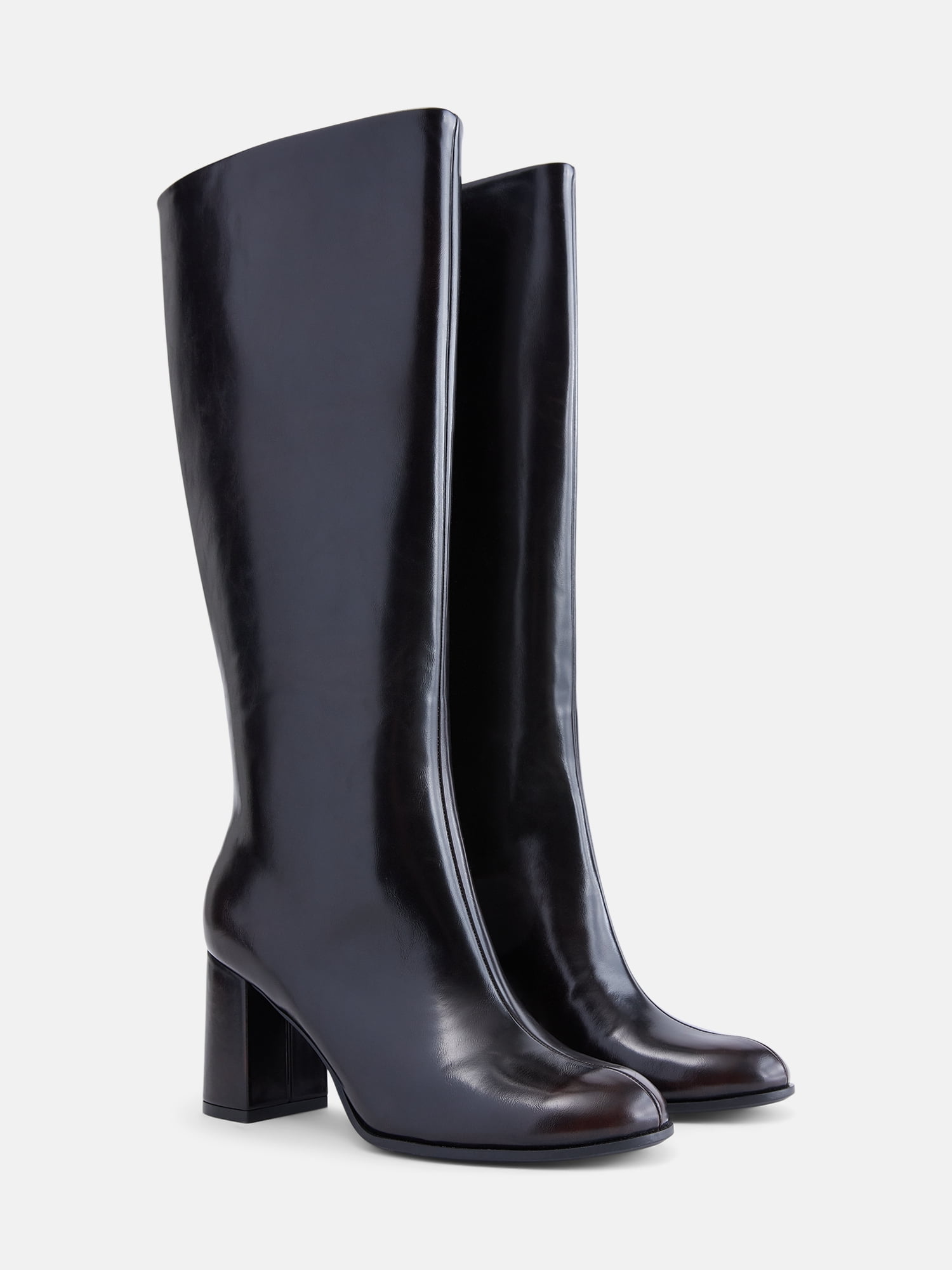 No Boundaries Women's Block Heel Dress Boots