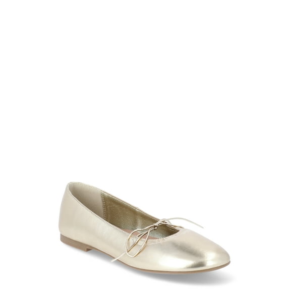 No Boundaries Women's Bow Mary Jane Ballet Flats