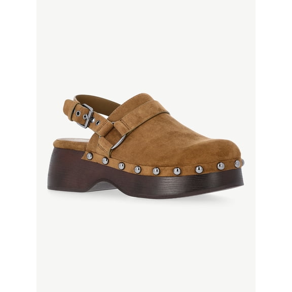 No Boundaries Women's Chunky Clogs