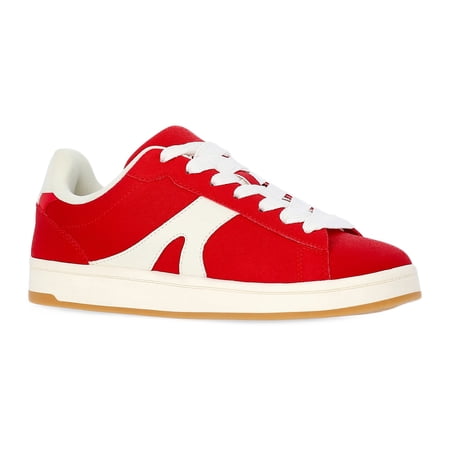 No Boundaries Chunky Lace-Up Skate Sneakers, Women's