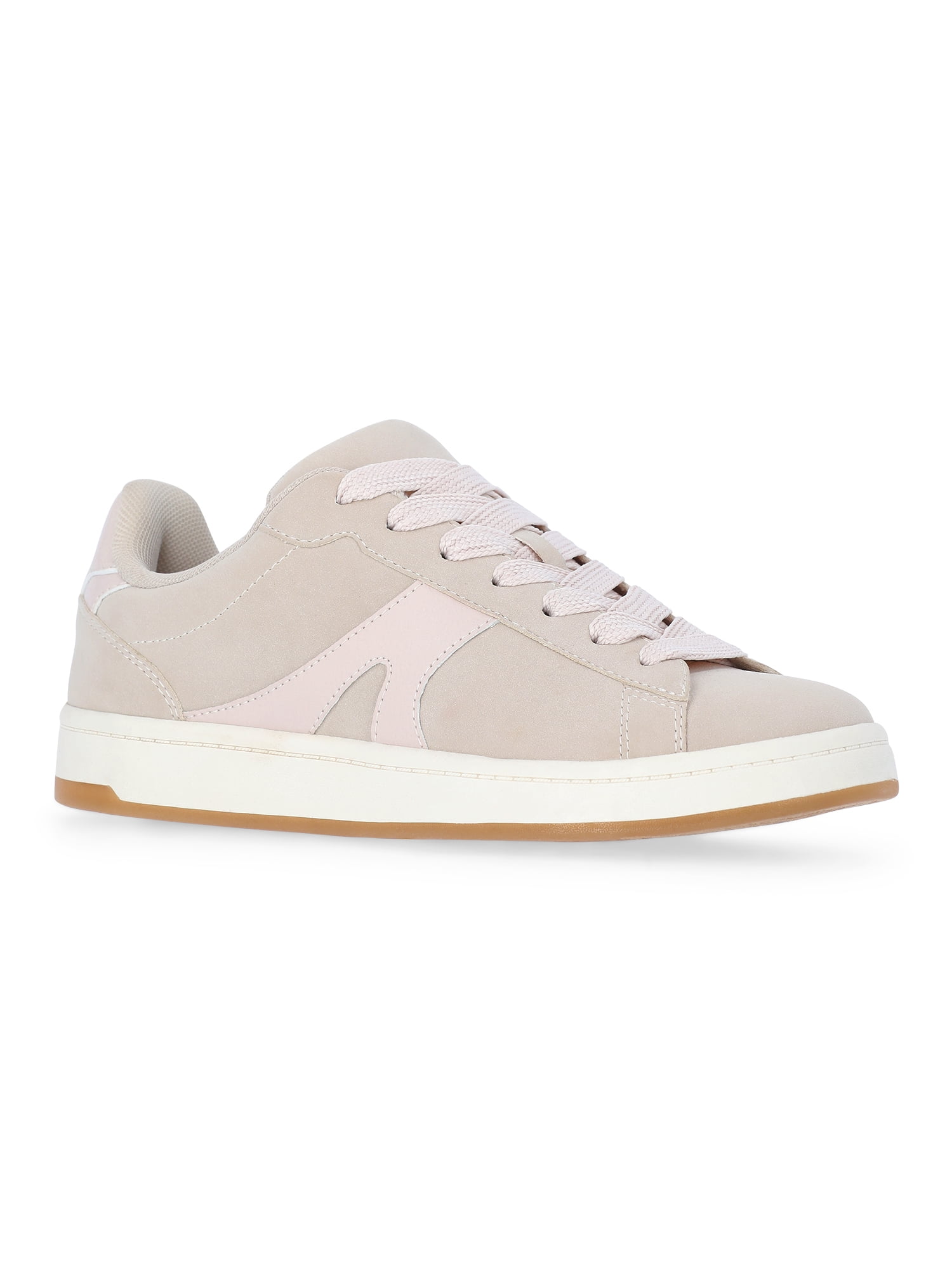 No Boundaries Chunky Lace-Up Skate Sneakers, Women's